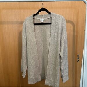 bp Cream Knit Cardigan Oversized Sweater Cardigan | Size XS